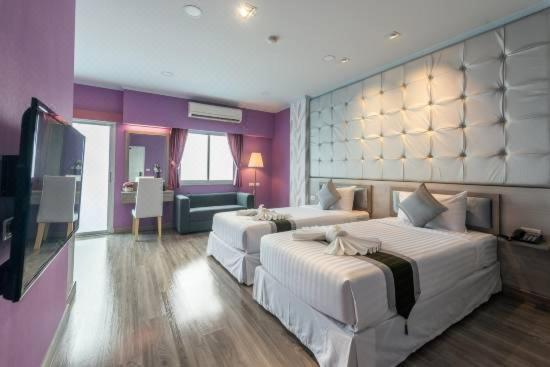 Napheera Royal Tel Otel Ban Khlong Bang Krathiam Dış mekan fotoğraf