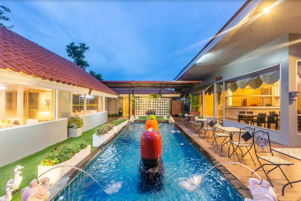Napheera Royal Tel Otel Ban Khlong Bang Krathiam Dış mekan fotoğraf