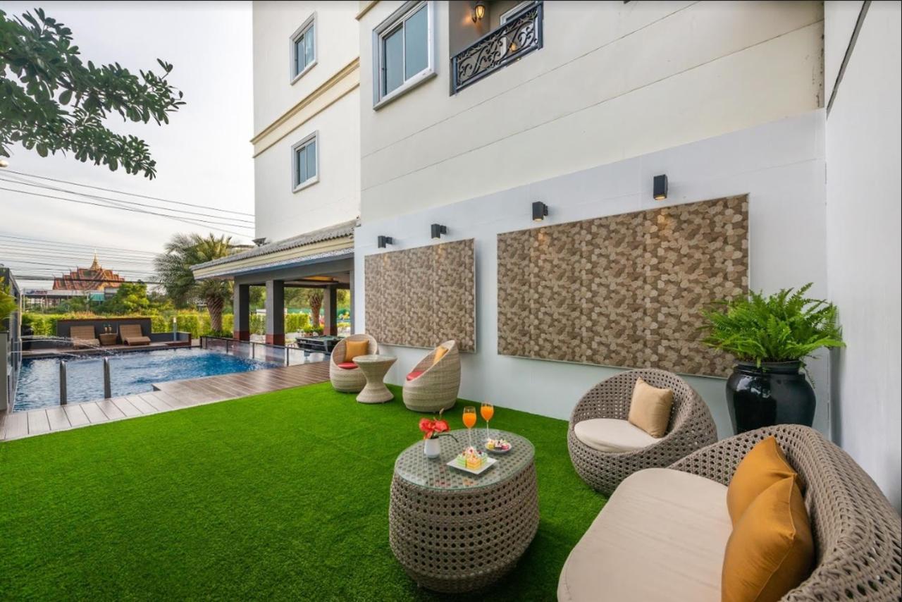 Napheera Royal Tel Otel Ban Khlong Bang Krathiam Dış mekan fotoğraf